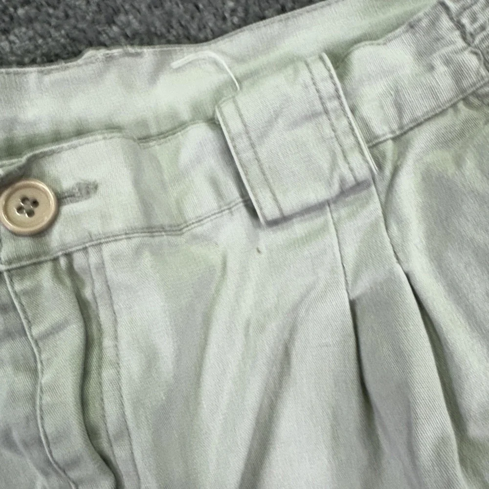 G.P.S. Cargo Shorts Mens 42 Beige Cotton Elastic Waist Pockets Outdoor Casual